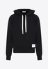 Logo-Patch Hooded Sweatshirt