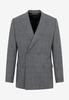 Prince of Wales Double-Breasted Blazer in Wool