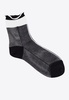 Sheer Striped Crew Socks