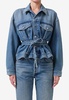 Leela Belted Denim Jacket