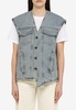 Kaia Asymmetrical Denim Vest