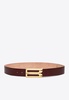 Jumbo Frame Calf Leather Belt