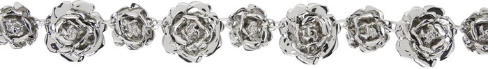 Silver Rose Belt