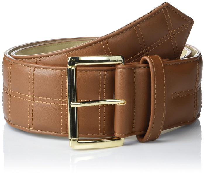 Steve Madden Men's Quilted Pant Belt