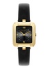 Ted Baker Ladies Black Vegan Leather Strap Watch (Model: BKPMSS3019I)