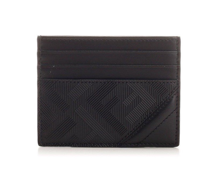 Fendi Shadow Diagonal Six-Slot Cardholder