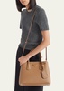 Medium Calf Leather Top-Handle Bag