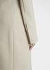 Long G Button-Front Coat