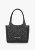 Quilted Nero Tote Bag