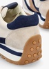 Dani White Sand Navy Multi Suede Trainers