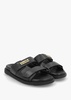 Whitson Black Leather Sandals