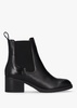 Yani Black Leather Chelsea Boots