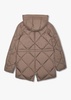 Luke Fungi Diamond Quilt Puffa Coat