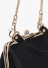 Granny Frame Black Biogreen Saffiano Purse On A Chain