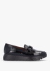 Rose Black Patent Loafers