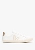 White 'esplar' Sneaker With Side Logo In Chromefree Leather Woman