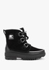 Torino II Parc Shearling Black Leather Waterproof Boots