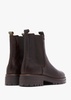 Evie Brown Leather Chelsea Boots