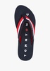 Love New York Navy White Red Flip Flops