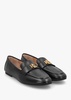 Averi III Burnished Black Leather Loafers