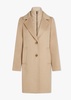 Skylar Sand Heather Wool Blazer Coat