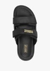 Whitson Black Leather Sandals