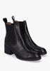 Yani Black Leather Chelsea Boots