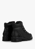 Lennox Black Leather Hiker STKD Waterproof Boots