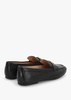 Averi III Burnished Black Leather Loafers