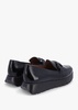 Rose Black Patent Loafers