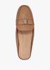 Barnsbury Pebbled Camel Leather Backless Mules