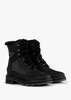 Lennox Lace Cosy STKD Jet Black Waterproof Boots