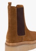 Alpine Tan Suede Tall Chelsea Boots