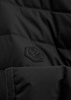 Logo quilted shell jacket