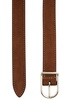 Nubuck leather belt