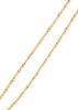 Goldie 18kt gold-plated beaded necklace 