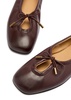 Rosalind leather ballet flats