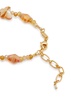 Butterfly 18kt gold-plated beaded bracelet