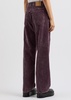 Bonnie wide-leg corduroy trousers