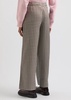 Zora houndstooth-print twill trousers