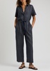 Chambray jumpsuit