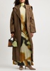 Ruta belted wool-blend coat