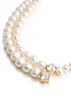 Layered pearl and 18kt gold vermeil necklace 