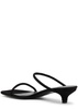 Black 'The Minimalist' Heeled Sandals