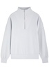 Hawley half-zip stretch-jersey sweatshirt