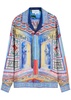 Le Temple printed silk shirt