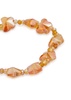 Butterfly 18kt gold-plated beaded bracelet