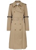 Hybrid twill trench coat