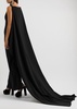 Kaila cape gown 