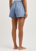 James cotton-poplin shorts